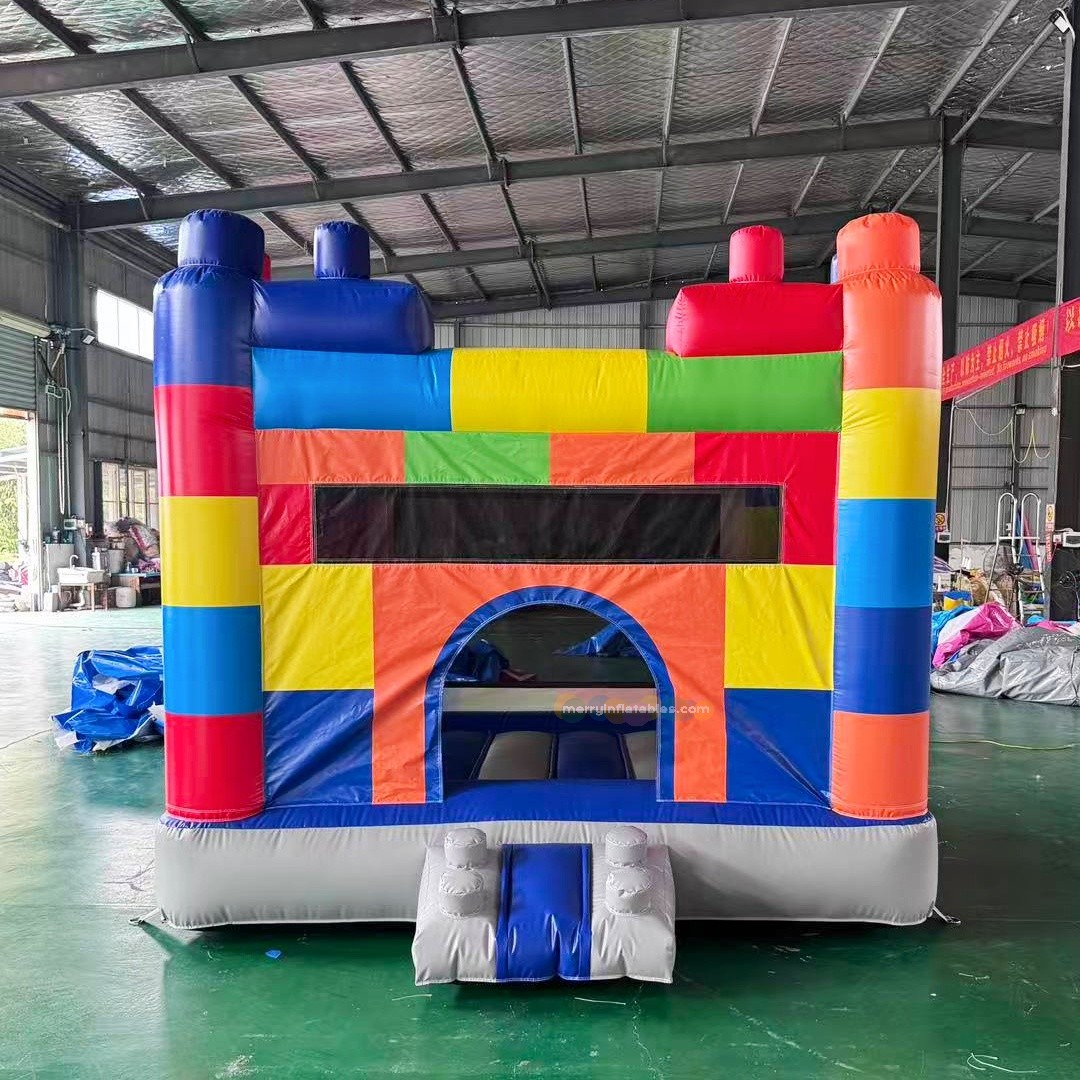 Kids Outdoor Jump House - Çocuklar İçin Şişme Oyun Parkı Kaydıraklı