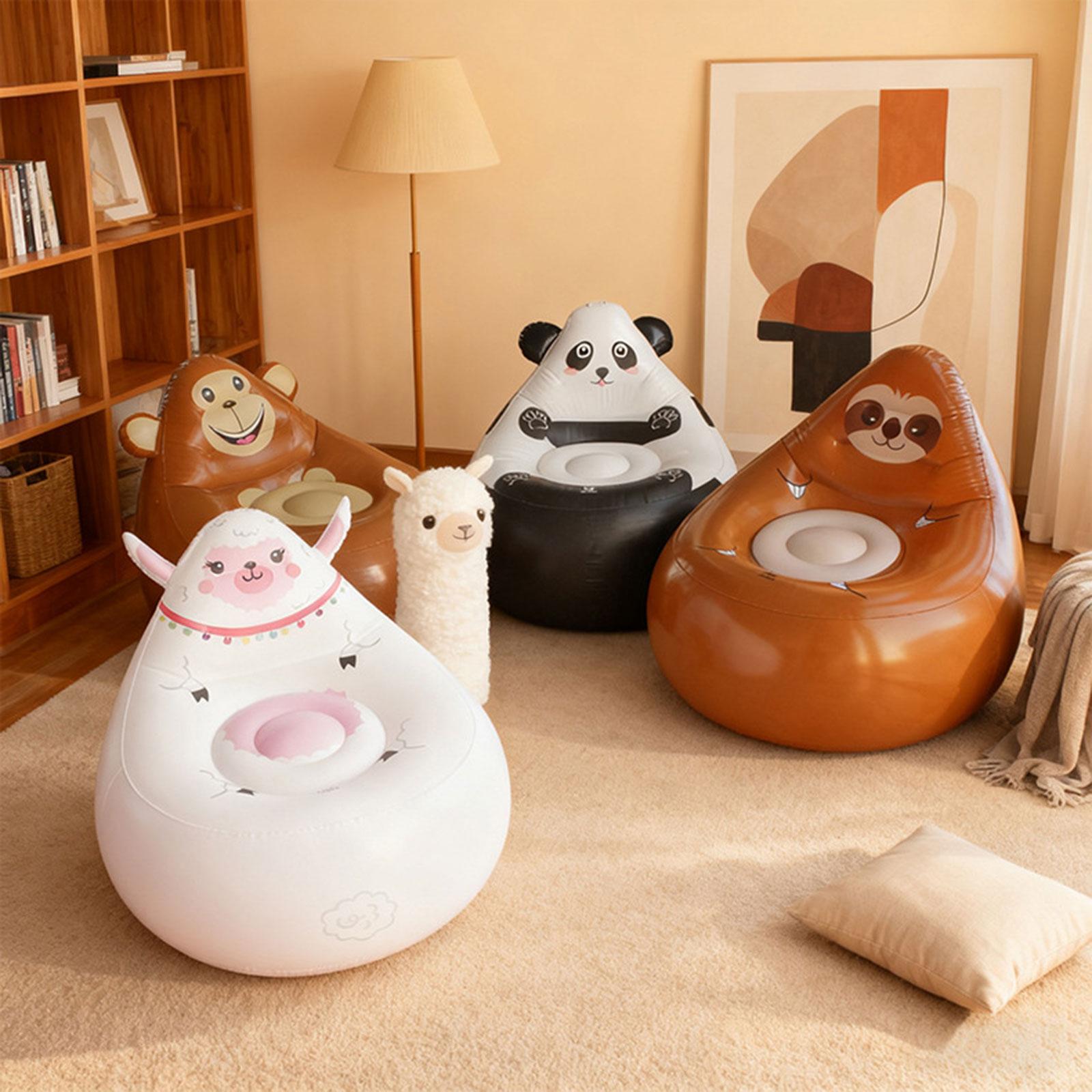 Kids Outdoor Lounge - Şişme Tembel Koltuk Çocuk Karikatür Koltuk