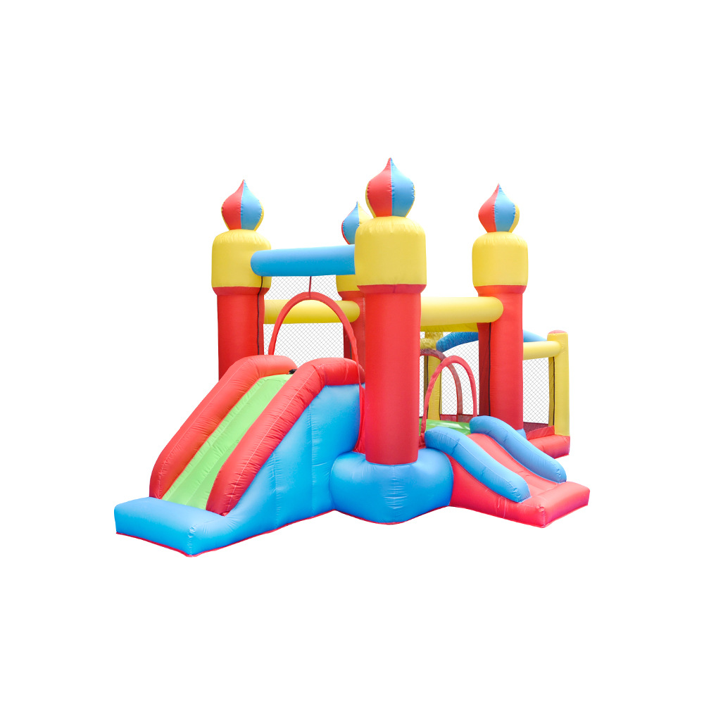 Kids Outdoor Jump House - Stokta Çocuk Şişme Oyun Evi Kaydıraklı