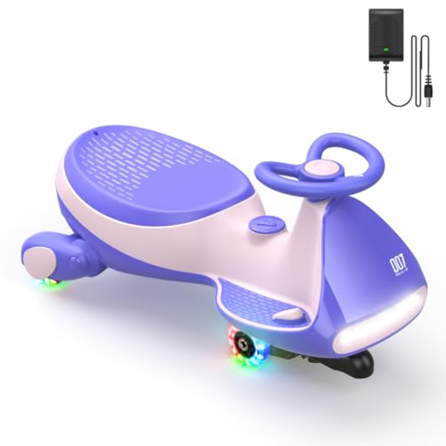 Ride On Toy Car - N7 Klasik Elektrikli Pedallı Wiggle Araba,