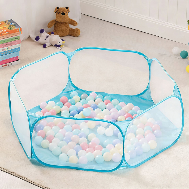 Kids Indoor Outdoor Games - 1.2M Top Havuzu Katlanabilir Taşınabilir Oyun