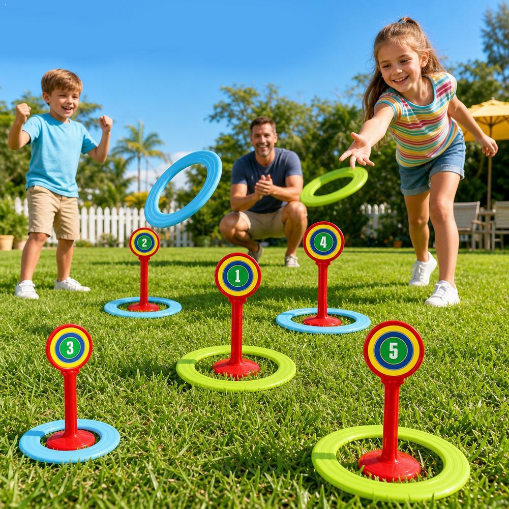 Kids Outdoor Games For Party - Çocuk Plastik Oyun Seti Açık Hava