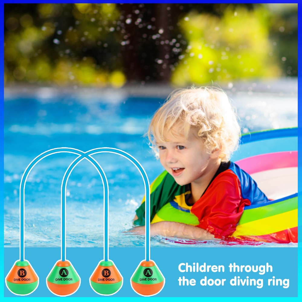 Kids Indoor Outdoor Games - 2 adet/takım dalış kapısı komik su