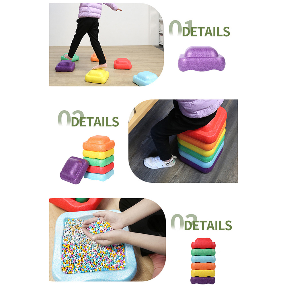 6 Renkli Çok Renkli Denge Taşı - Stepping Stone Foam incelemesi ve fiyatı