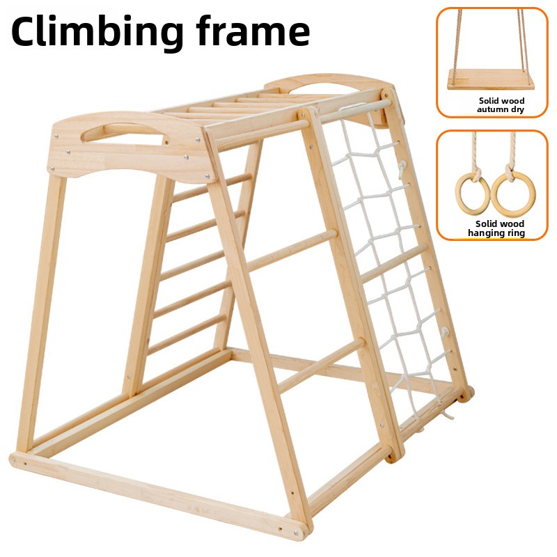 Orman Oyun Parkı Çocuklar İçin - Kids Outdoor Wooden Climbing Frame incelemesi ve fiyatı