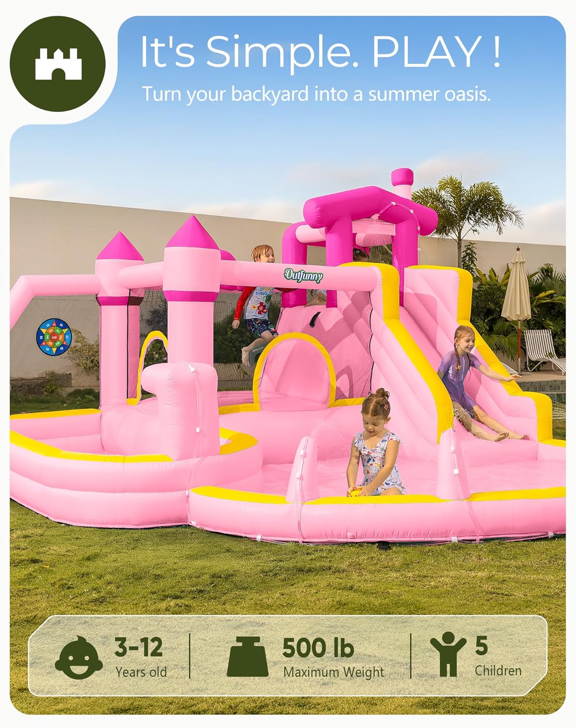 3-12 Yaş Arası Çocuklar İçin Ç - Kids Outdoor Pool incelemesi ve fiyatı