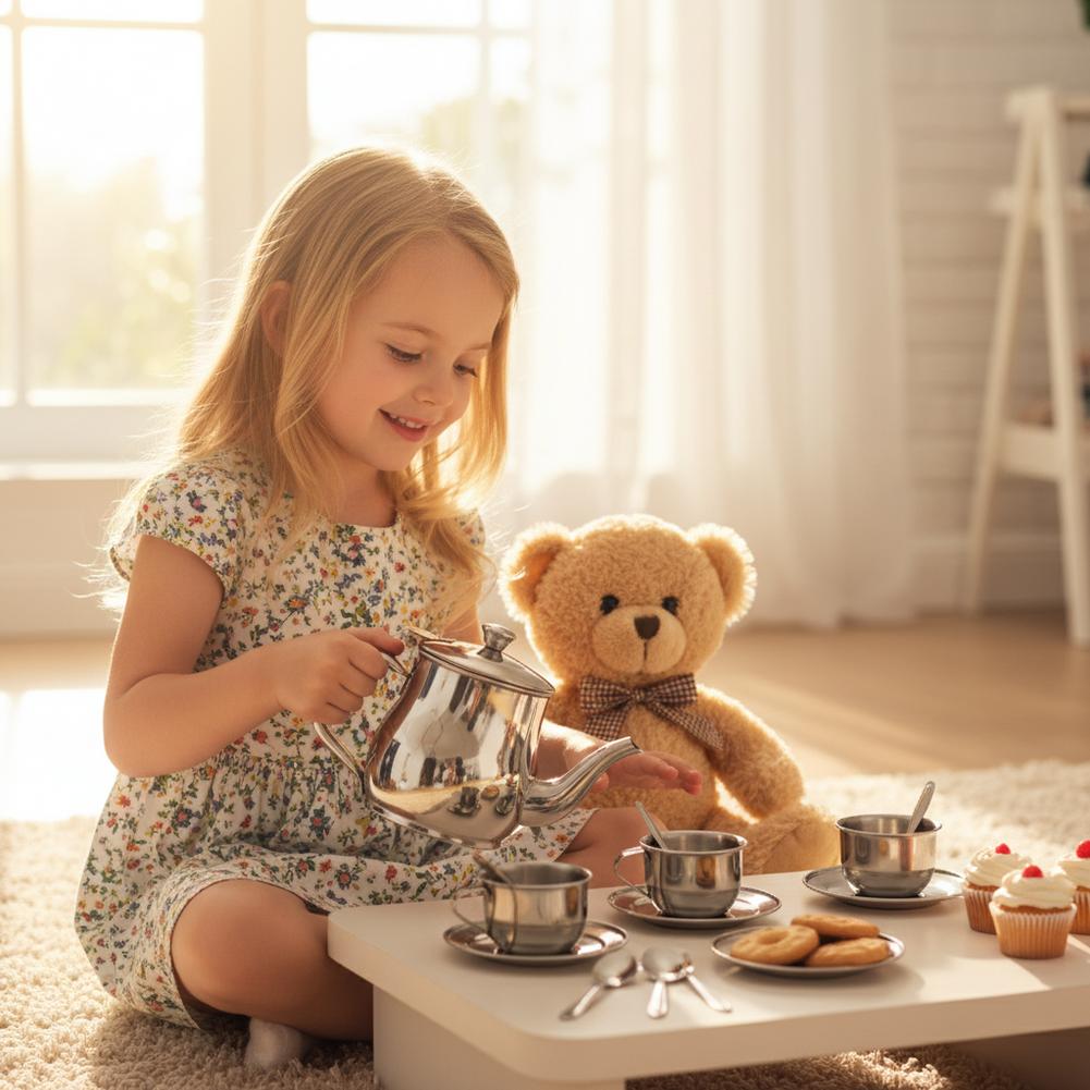 Çocuklar için Paslanmaz Çelik  - Kids Outdoor Dining Set incelemesi ve fiyatı