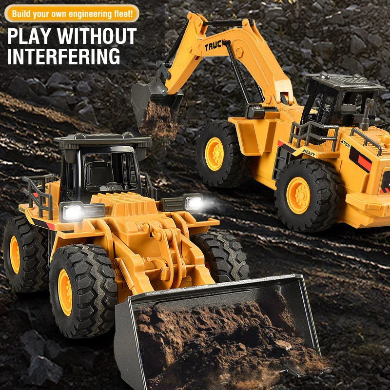 2.4G Alaşımlı Uzaktan Kumandal - Kids Outdoor Excavator incelemesi ve fiyatı