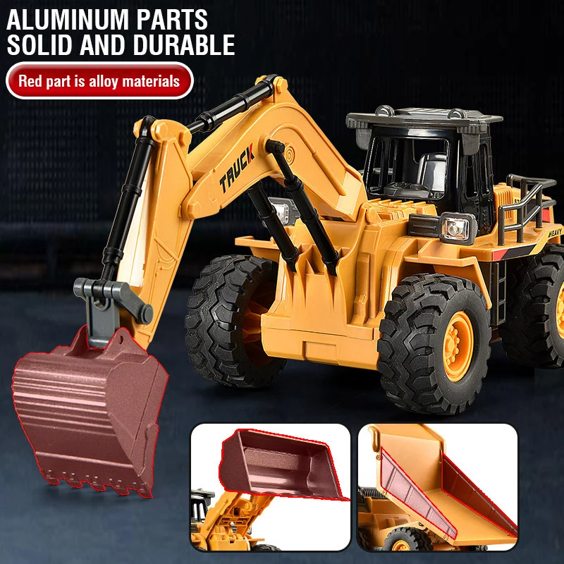 2.4G Alaşımlı Uzaktan Kumandal - Kids Outdoor Excavator incelemesi ve fiyatı