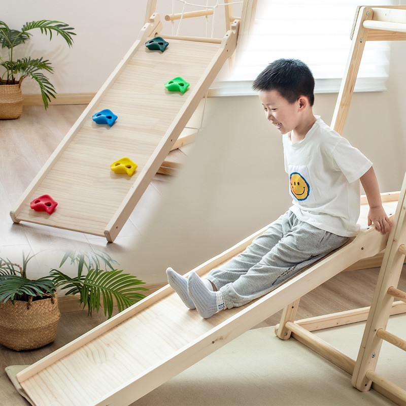 Orman Jimnastiği Çocuklar İçin - Kids Outdoor Wooden Climbing Frame incelemesi ve fiyatı