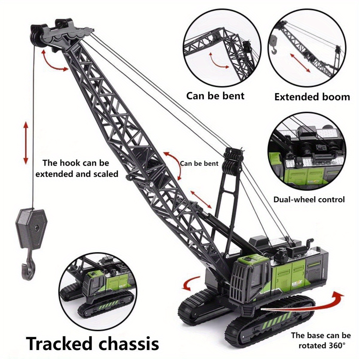 1/50 Ölçekli Döküm Alaşım İner - Kids Outdoor Excavator incelemesi ve fiyatı