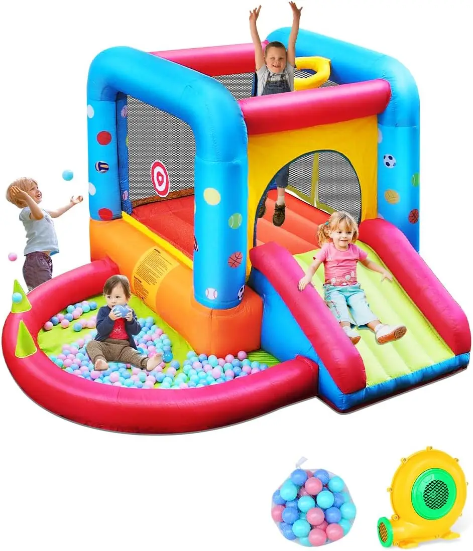 Step4Fun Şişme Oyun Evi, Çocuk - Kids Outdoor Jump House incelemesi ve fiyatı