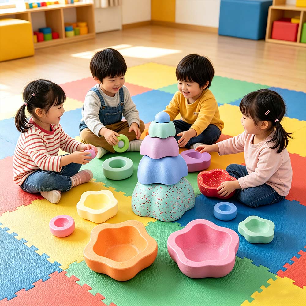 Nehir Taşları Denge Oyunu Beş  - Stepping Stone Foam incelemesi ve fiyatı