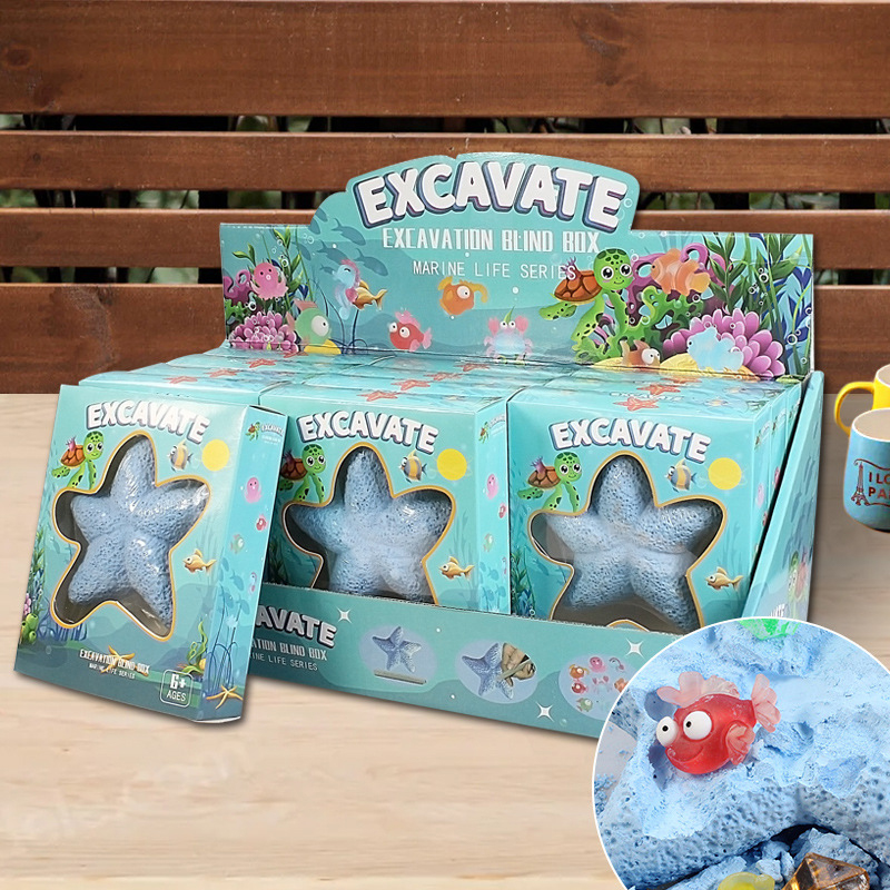 Denizyıldızı Deniz Yaşamı Taş  - Kids Outdoor Excavator incelemesi ve fiyatı