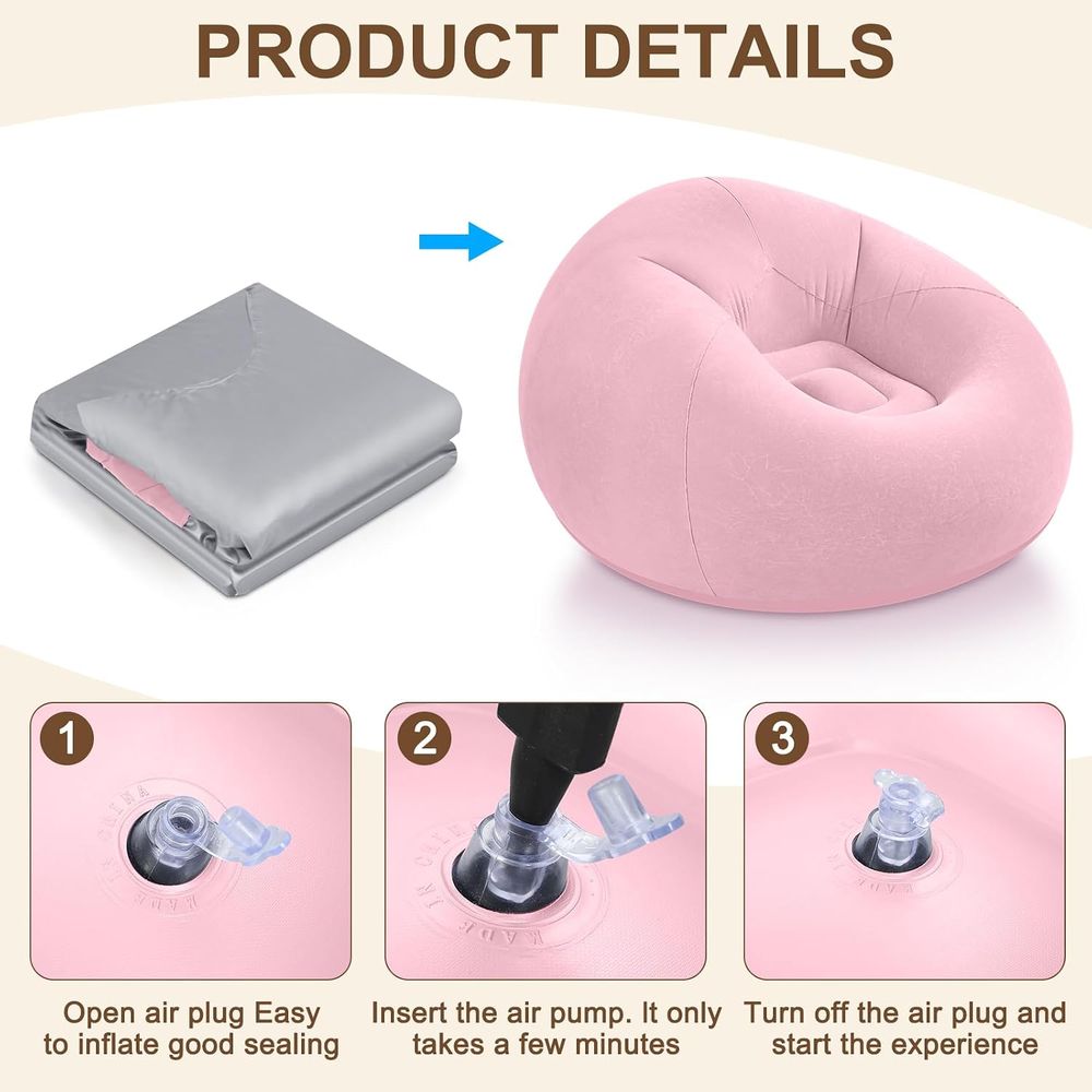 Şişme Koltuklar, Pembe |   Yet - Kids Outdoor Bean Bag incelemesi ve fiyatı