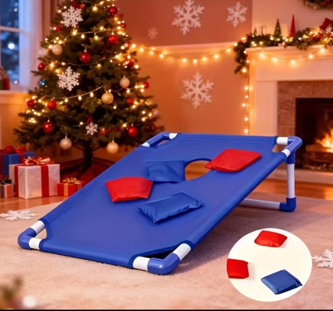 Corn Hole Oyun Seti 2 Oyun Tah - Kids Outdoor Bean Bag incelemesi ve fiyatı