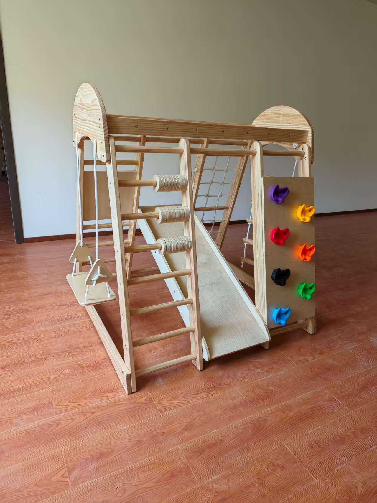 Ahşap Çocuk Tırmanma Çerçevesi - Kids Indoor Outdoor Games incelemesi ve fiyatı