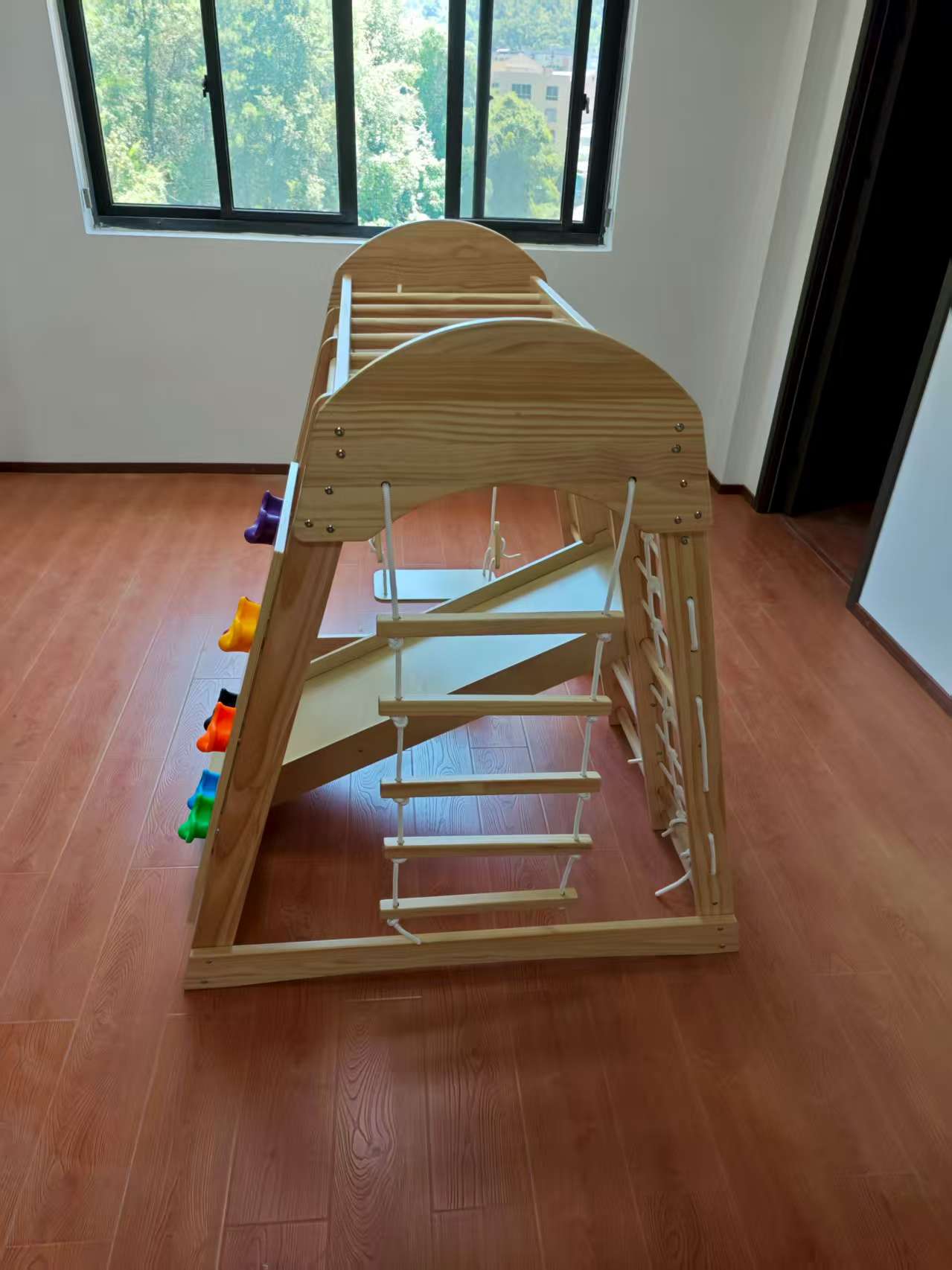 Ahşap Çocuk Tırmanma Çerçevesi - Kids Indoor Outdoor Games incelemesi ve fiyatı