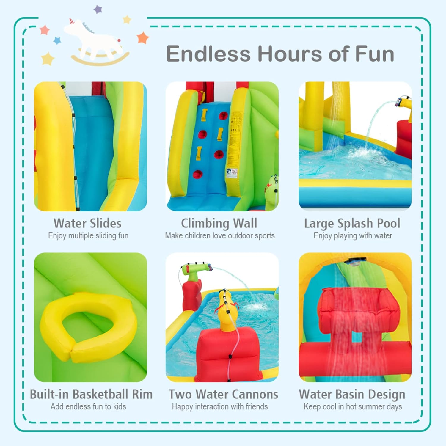 Çocuklar için Mega Şişme Su Pa - Kids Outdoor Pool incelemesi ve fiyatı