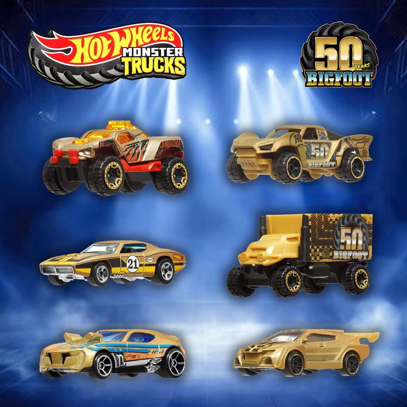 Hot Wheels Monster Truck 50. Y - Hot Wheels Car Monster Trucks incelemesi ve fiyatı