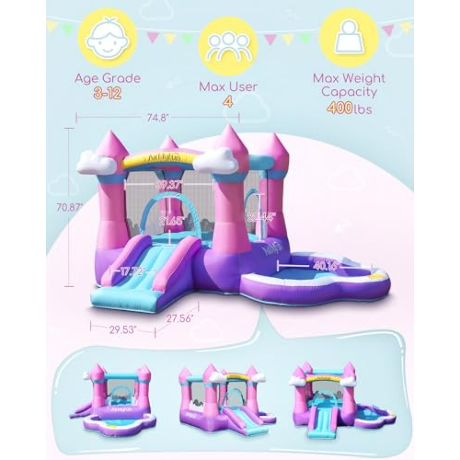 3-8 yaş arası çocuklar için pe - Kids Outdoor Pool incelemesi ve fiyatı