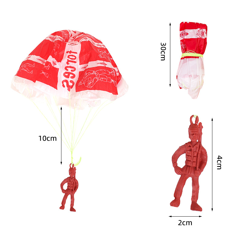 10 adet Plastik Çıkarma Paraşü - Kids Outdoor Games For Party incelemesi ve fiyatı