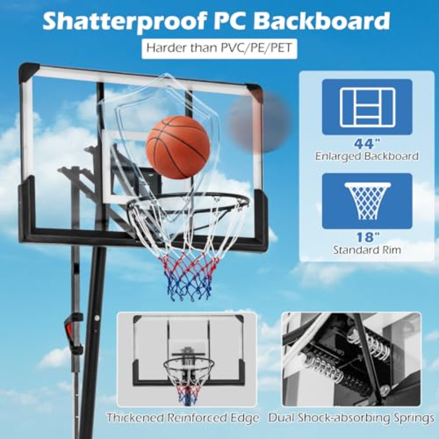 İç ve dış mekan kullanımına uy - Basketball Hoop Outdoor incelemesi ve fiyatı
