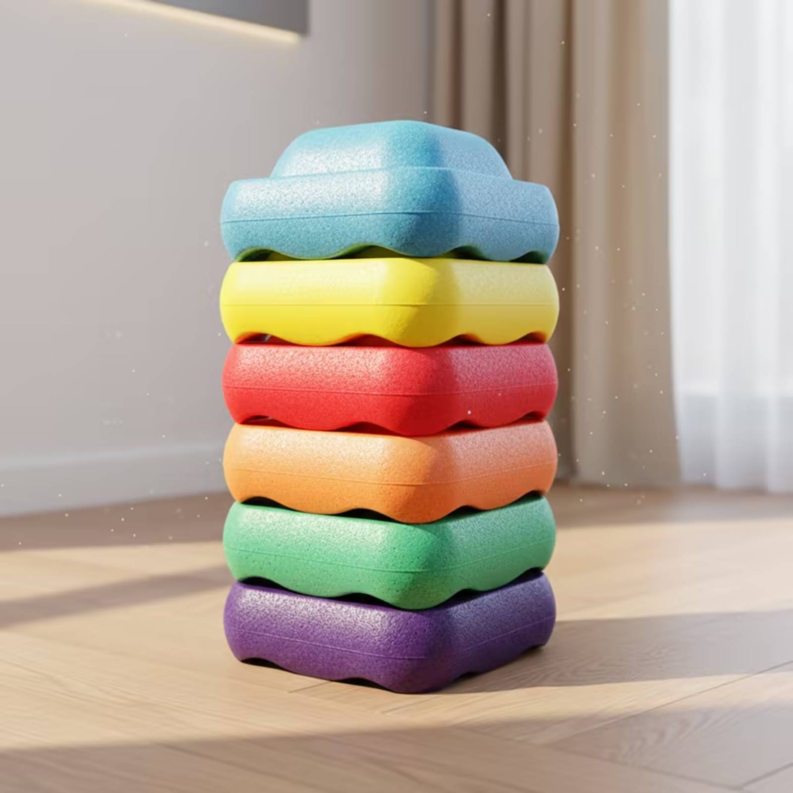 6 Parça Denge Taşları Uzun Ömü - Stepping Stone Foam incelemesi ve fiyatı