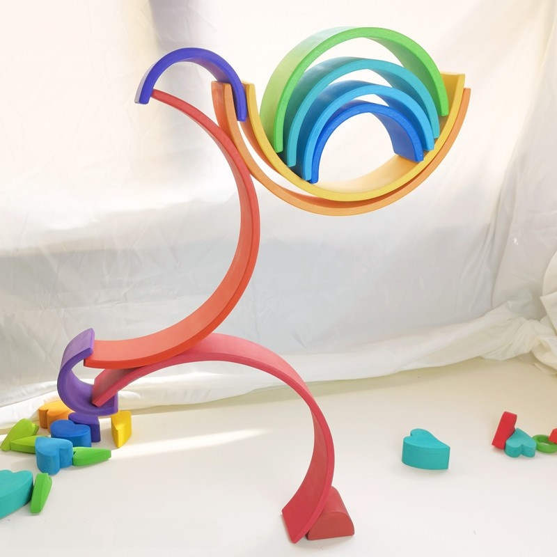 Çocuklar için Ahşap Gökkuşağı  - Stepping Stone Foam incelemesi ve fiyatı